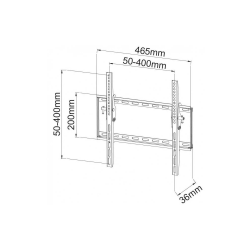 Uchwyt ścienny Tv Led/lcd 23-55 Cali 45kg Uchylny Slim